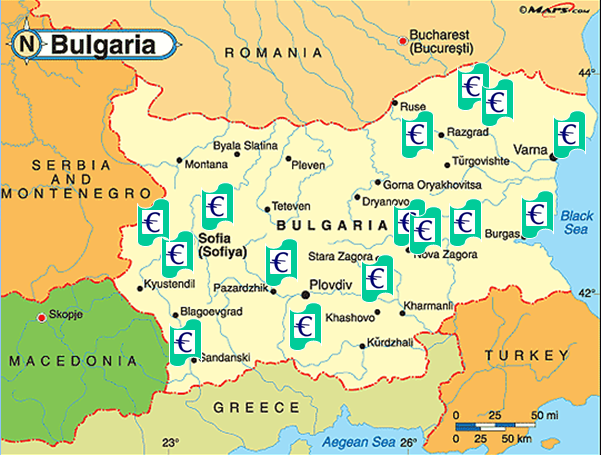карта обекти
